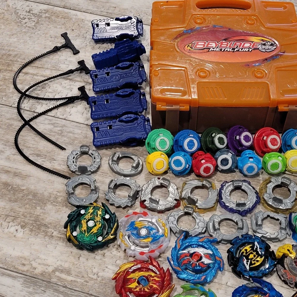 Beyblade Burst Evolution &‎ Turbo Collection - Launchers, Layers, Discs & Case